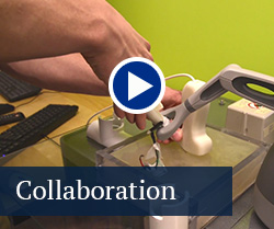 collaboration video button