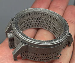 raw 3D-printed watch case