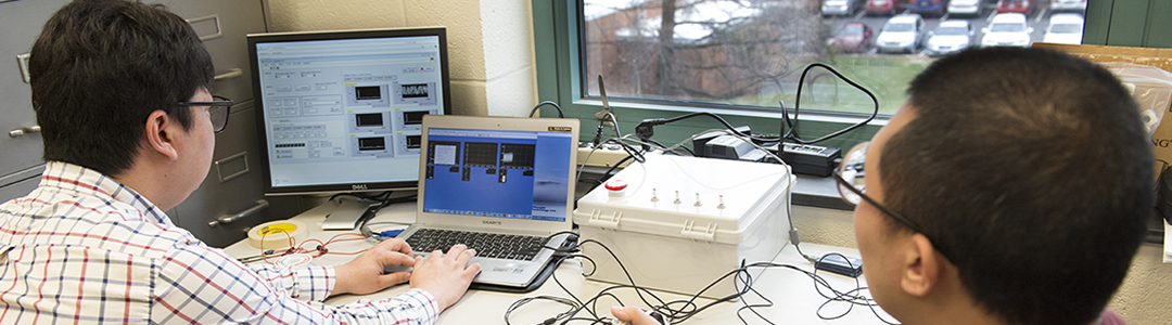 graduate students working in the Niebel Work Design Lab