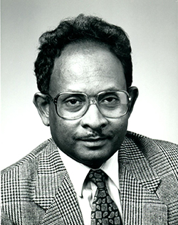 early photo of Chandra as a faculty member at Penn State