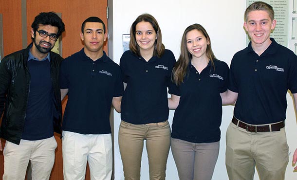 Members of the IIE Penn State student chapter