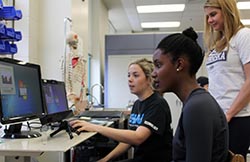 students in the classroom