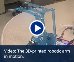 robotic arm video