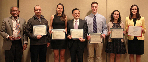 2016 Industrial and Manufacturing Engineering Banquet award recipients