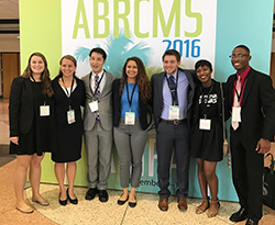 Kandice Pettaway with her research team at the 2016 Annual Biomedical Research Conference for Minority Students.